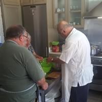Cretan cooking class with food expert George Portokalakis