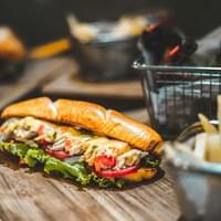 Cheesy Chicken Sub Sandwich