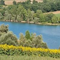 Le Messal en été, dans son écrin de verdure