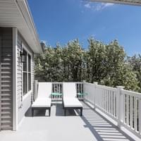 Sunbathe on our huge deck