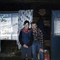 Dad & Ty In The  Cabin