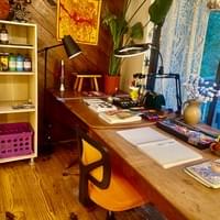 My home art studio! 