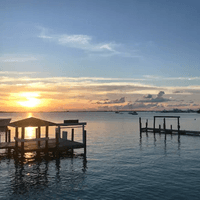 Walk next door for the sunset