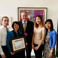 Women of  Distinction award