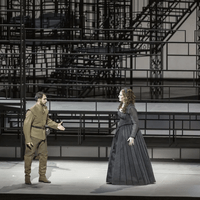 Francesco Demuro (Lord Arturo Talbot), Gemma Ní Bhriain (Enrichetta di Francia) - I Puritani - Opéra National de Paris - ©Sébastien Mathé/OnP
