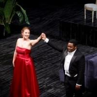 Gemma Ní Bhriain (Béatrice), Thobela Ntshanyana (Bénédict) - IOS Gala Konzert 2018 ©Conny Butzbach