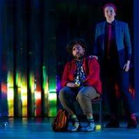 Julian Hubbard (Hoffmann), Gemma Ní Bhriain (Niklausse) - The Tales of Hoffmann - Irish National Opera ©Pat Redmond 