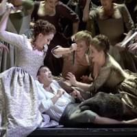 Gemma Ní Bhriain (Une Chasseresse), Claudio Constantino (Dancer), Chorus Opernhaus Zürich - Hippolyte et Aricie (Rameau) - ©T&T Photografie