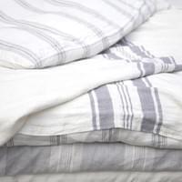 Draps, housse de couette et taies d'oreillers en lin LIBECO