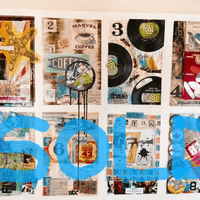 1-8  36" x 48" MM on canvas. $399