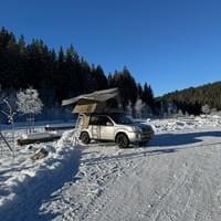 So Khosi in the snow