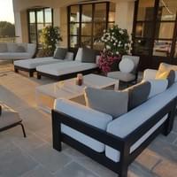 Enjoy a sunset aperitif from the terrace