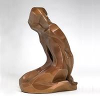 	Juliana Freitas NOT LOOKING I Bronze I Edition of 12 I 17” x 13” x 9” I 2006