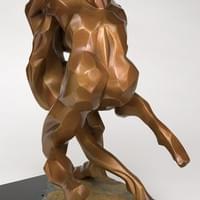 Juliana Freitas BAROQUE EMBRACE I Bronze I Edition of 10 I 18” x 20.5” x 9.5” I 2006