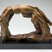 Juliana Freitas THE LONG INSTANT I Bronze I Edition of 8 I 14” x 20.5” x 9.5” I 2005