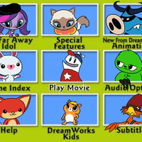 The Shrek 2 menu screen but...