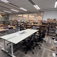 This is our sample room