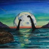 Loch Ness by Moonlight