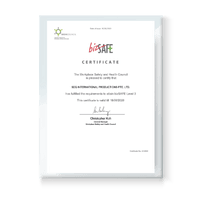 BizSAFE Certificate