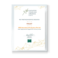 Singapore Tourism Awards 2019