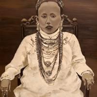 My Step-Great-Grandmother, Oil on Canvas, 127x101 cm