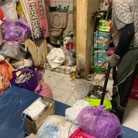 一開始進場個案家真的環境非常髒亂