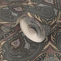 Heirloom Bird Tile in Neutrals