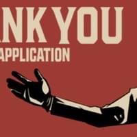 Thank You For Your Application