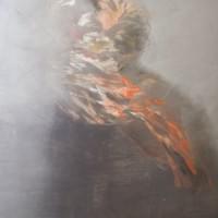 Oblivion I / Unohdus I , puupiirros ja monotypia /woodcut and monotype 2017