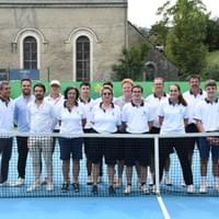 Carlos Ramos et les officiels