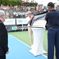 Inauguration du court