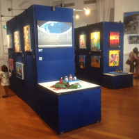 Boxed-up panels and plinth