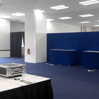 Temporary partitions and space planning