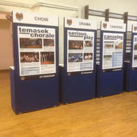 Single Stand-alone panels with counter support