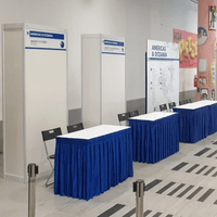 Boxed-up panels and Backdrop