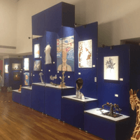 Additional plinth and overhead structures
