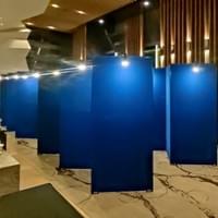 CLiP Full Height Panels with Spotlights