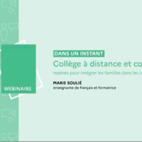 Collège à distance et co-éducation