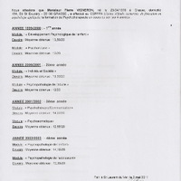 Attestation de formation de psychothérapeute