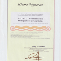 35 heures formation module Communication Thérapeutique et assetivite Thierry Tournebise Maieustesie