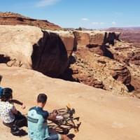 When your breath is taken, a good view helps - Canyonlands