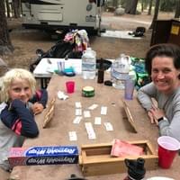 Rummikub and camping = perfecto