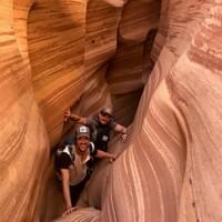 Playing the slots - Zebra Canyon, Grand Staircase Escalante