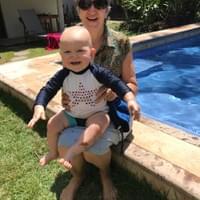 Chilling by the pool with Nana - Sayulita, MX