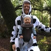 A cow and a t-rex - Oakland Hills