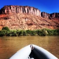 View from the cheap seats - Colorado River, Moab