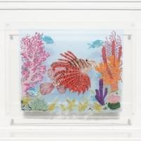 Lion fish & Blue green damsel