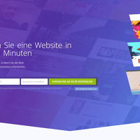 Auffallend Landingpage