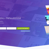 Silmiinpistävä laskeutumissivu