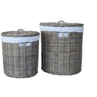 BAHAMA LAUNDRY BASKET (SET OF 2